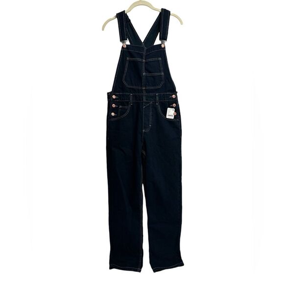 FREE PEOPLE We The Free Ziggy Denim Overalls Size XSMALL - Picture 3 of 16